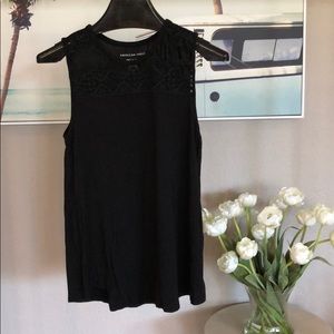 American Eagle sleeveless black tank top